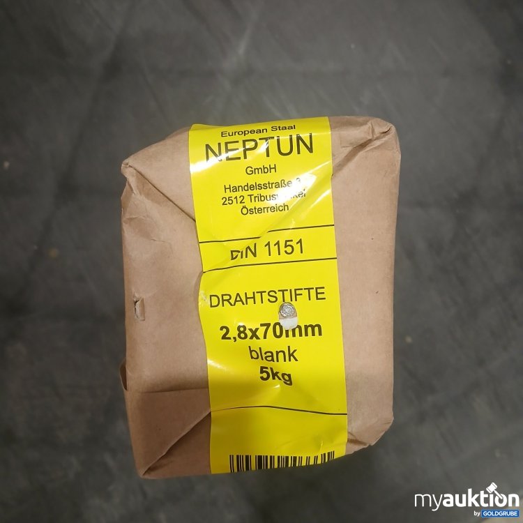 Artikel Nr. 467918 Artikel Nr. 467918: Neptun Drahtstifte 2,8x70 mm blank 5 kg
