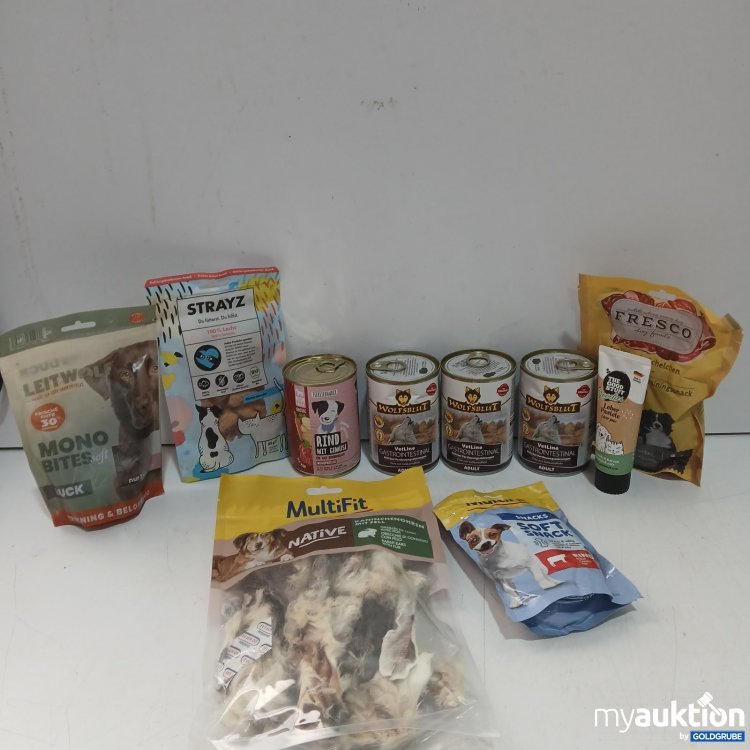 Artikel Nr. 470918: Hundefutter und Leckerlies diverse Sorten