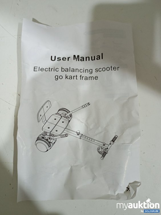 Artikel Nr. 476918: Electric balancing Scooter Go Kart frame