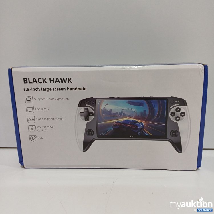 Artikel Nr. 523918: Black Hawk tragbare Spielkonsole, 5,5-Zoll-Bildschirm