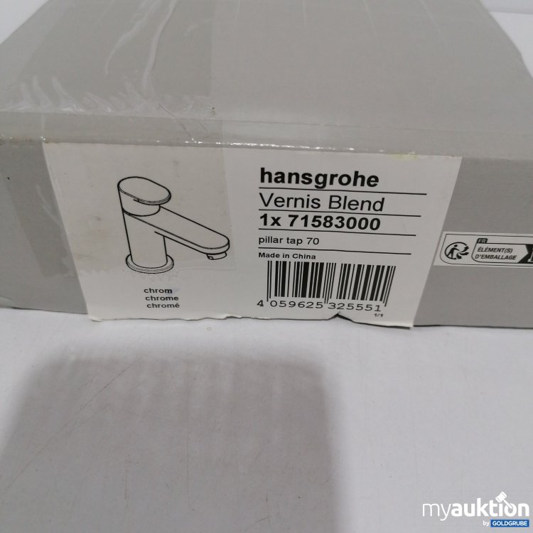 Artikel Nr. 856918 Artikel Nr. 856918: Hansgrohe Vernis Blend 71583000 Pillar Tap 70