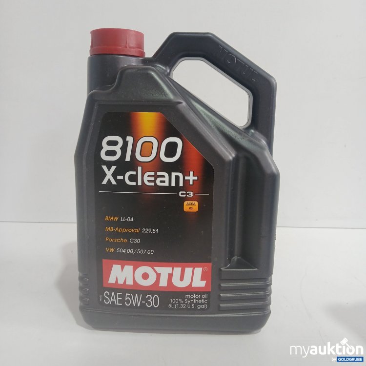 Artikel Nr. 860918 Artikel Nr. 860918: Motul X-clean+ 8100 5W-30 5L
