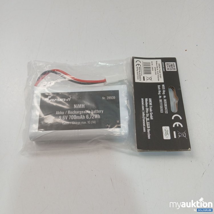 Artikel Nr. 873918 Artikel Nr. 873918: Amewi Trade Akku 9,6V 1C