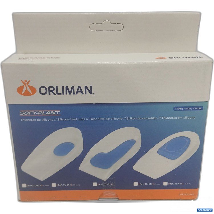 Artikel Nr. 882918: Orliman Sofy-Plant Silikon fersensohlen TL-601