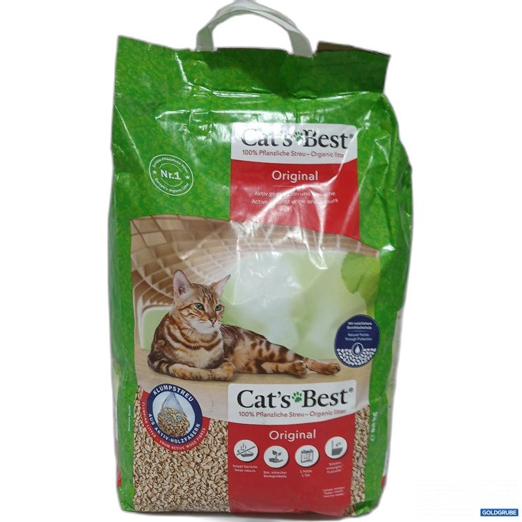 Artikel Nr. 889918: Cat's Best 100% Pflanzliches Streu Original 8.6kg 