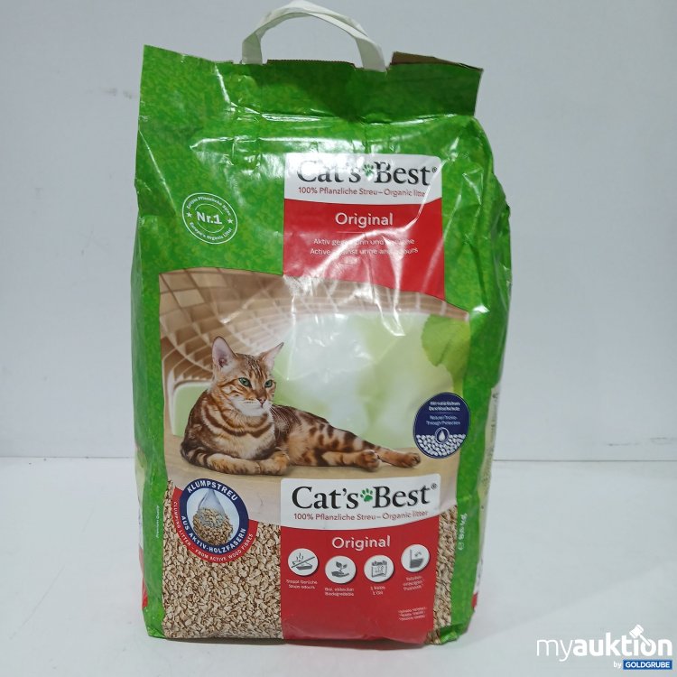 Artikel Nr. 889918: Cat's Best 100% Pflanzliches Streu Original 8.6kg 