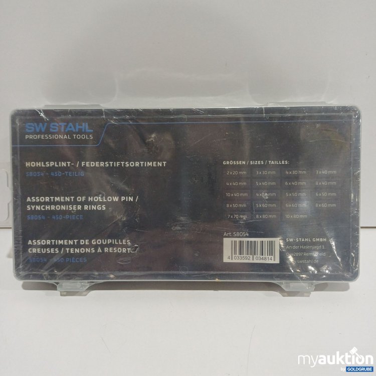 Artikel Nr. 898918: SW Stahl Hohlsplint-/ Federstiftsortiment, diverse Größen