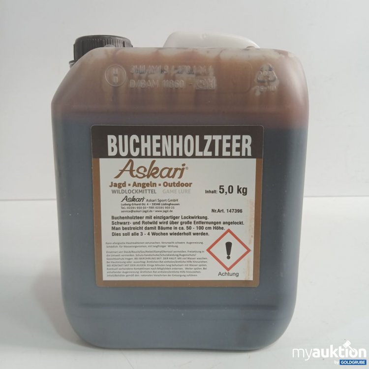 Artikel Nr. 919918: Askari Buchenholztee Wildmittel 5.0 kg