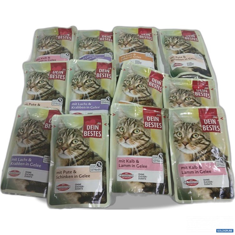 Artikel Nr. 973918 Artikel Nr. 973918: DEIN BESTES Katzenfutter diverse Sorten 12x100g