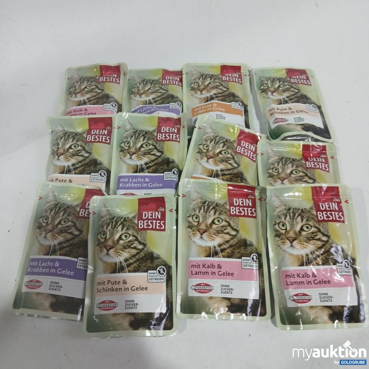 Artikel Nr. 973918 Artikel Nr. 973918: DEIN BESTES Katzenfutter diverse Sorten 12x100g