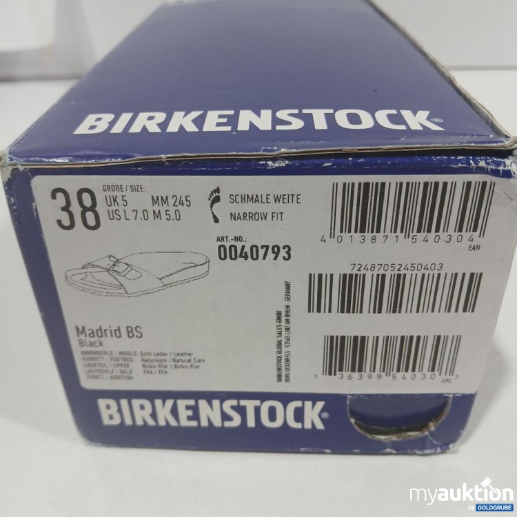 Artikel Nr. 441919: Birkenstock Madrid BS Schwarz 38