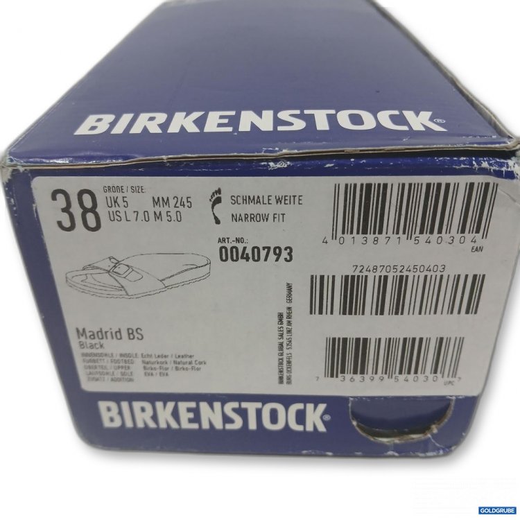 Artikel Nr. 441919: Birkenstock Madrid BS Schwarz 38