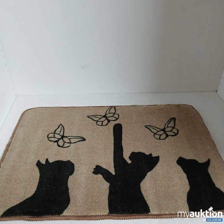 Artikel Nr. 824919 Artikel Nr. 824919: Katzenteppich mit Schmetterlingen 60x4cm