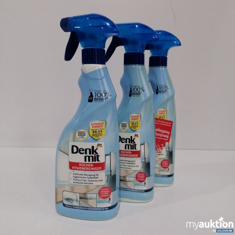 Artikel Nr. 847919 Artikel Nr. 847919: DM Denk mit Küchen Hygiene-Reiniger 3x750ml