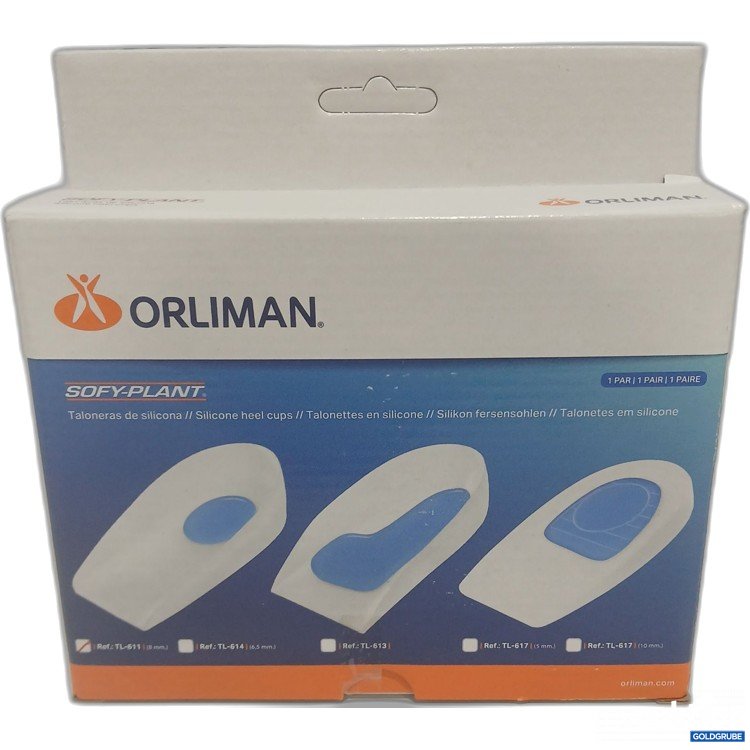 Artikel Nr. 882919: Orliman Sofy-Plant Silikon fersensohlen TL-611