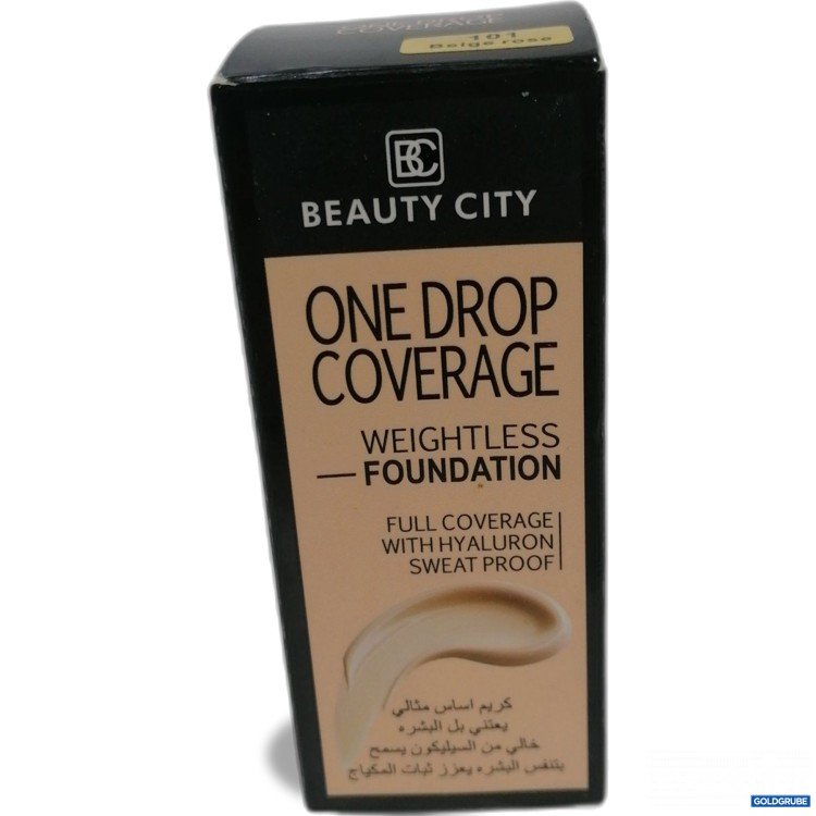Artikel Nr. 890919: Beauty City One Drop Coverage Weightless Foundation 101 Beige Rose 40ml