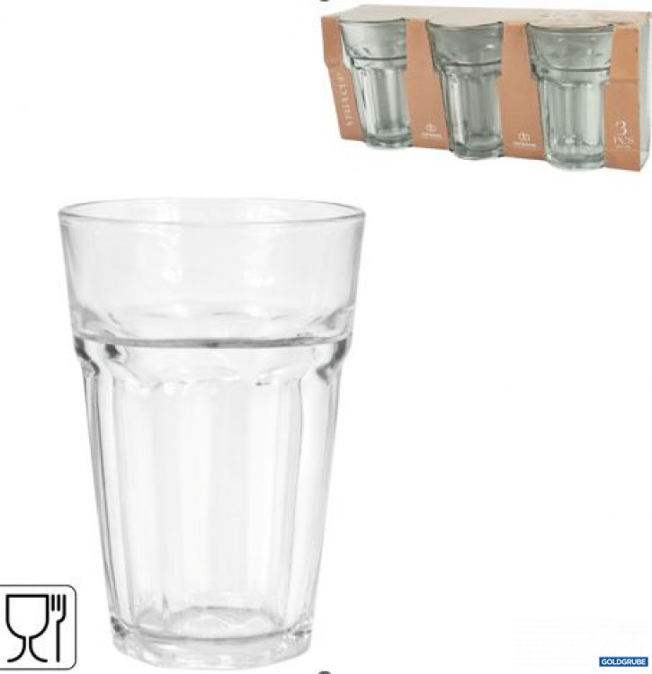 Artikel Nr. 924919: Homeware Trinkglas 350 ml 3 Stück