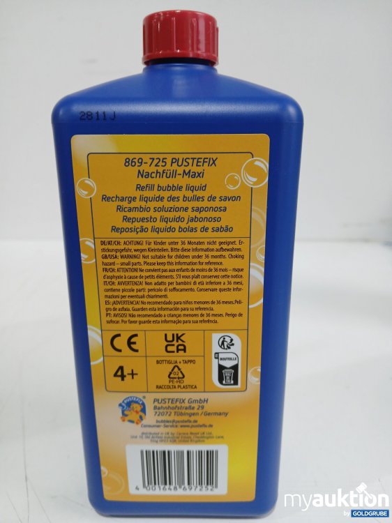 Artikel Nr. 994919: PUSTEFIX Seifenblase Nachfüllflasche 1l