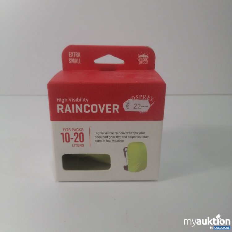 Artikel Nr. 377920 Artikel Nr. 377920: Osprey Raincover 10-20l Extra Small