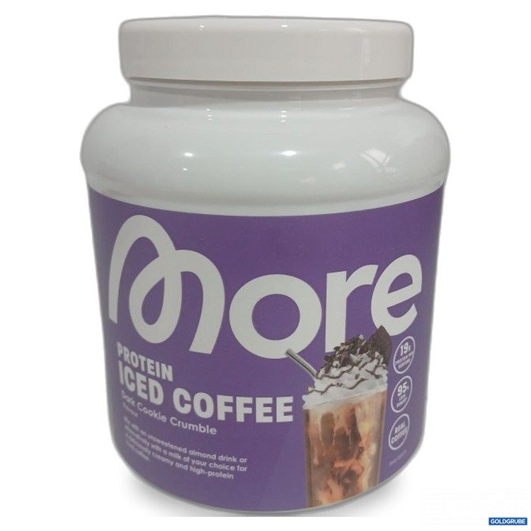 Artikel Nr. 461920 Artikel Nr. 461920: More Protein Iced Coffee, Dark Cookie Crumble, 500g