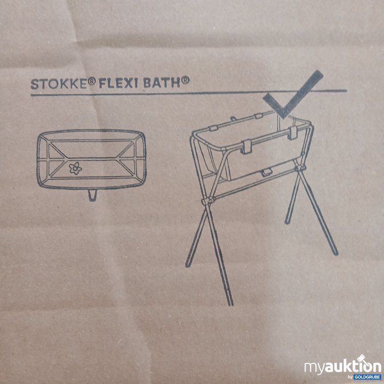 Artikel Nr. 462920 Artikel Nr. 462920: Stokke Flexi Bath Stand