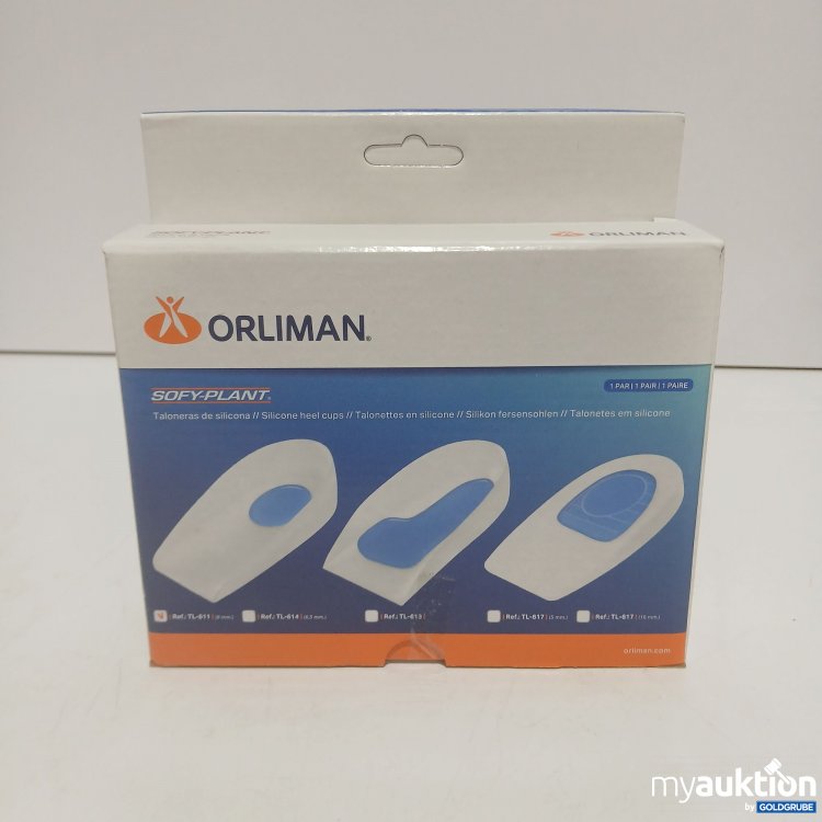Artikel Nr. 882920: Orliman Sofy-Plant Silikon fersensohlen TL-611