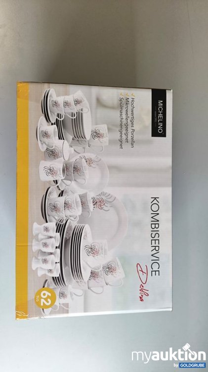 Artikel Nr. 928920 Artikel Nr. 928920: MICHELINO Kombiservice Delira 62-teilig