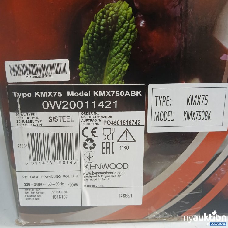 Artikel Nr. 956920: Kenwood kMix KMX750ABK 