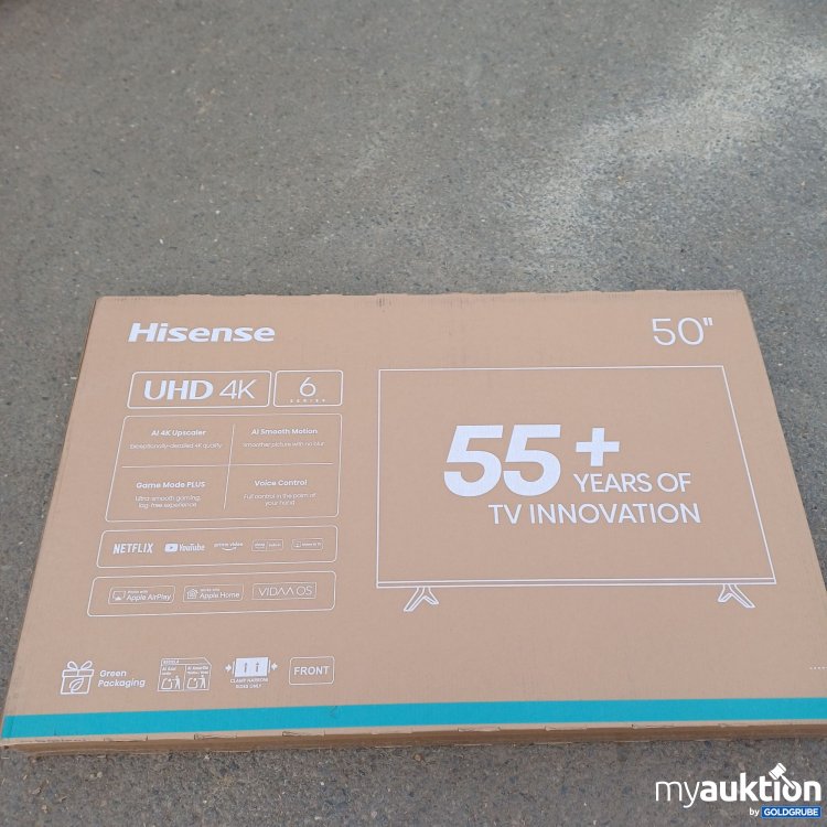 Artikel Nr. 960920: Hisense UHD 4K Fernseher 50" 50E6NT 