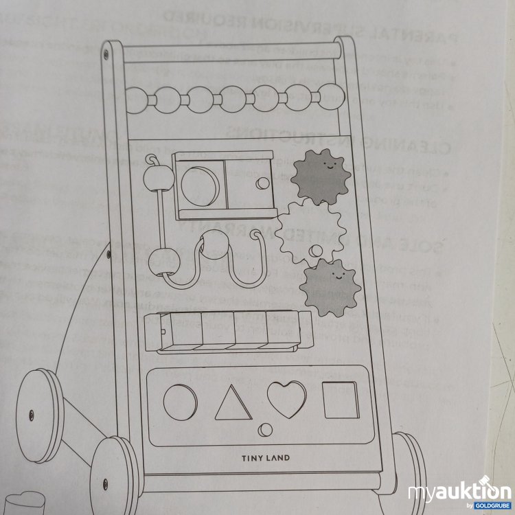 Artikel Nr. 968920: Tiny Land Baby Walker Gehhilfe für Babys