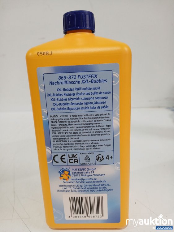 Artikel Nr. 994920 Artikel Nr. 994920: PUSTEFIX Riesenseifenblasen Nachfüllflasche 1l