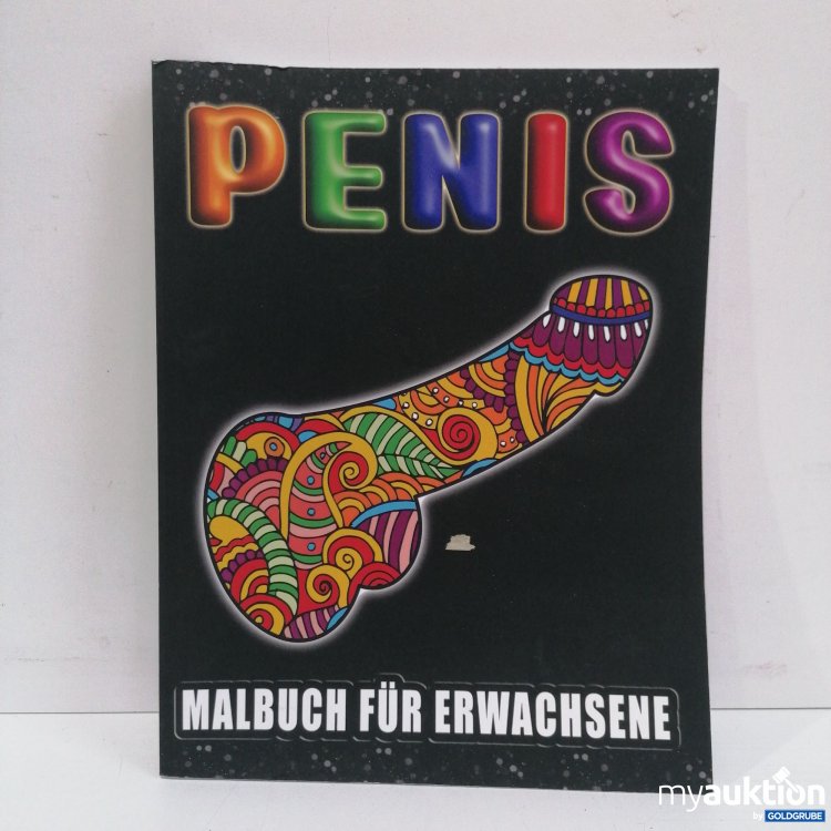 Artikel Nr. 359921: Penis Malbuch für Erwachsene 