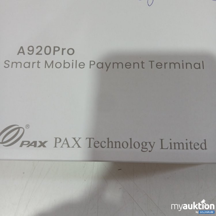 Artikel Nr. 445921 Artikel Nr. 445921: Pax A920Pro Smart Mobile Payment Terminal