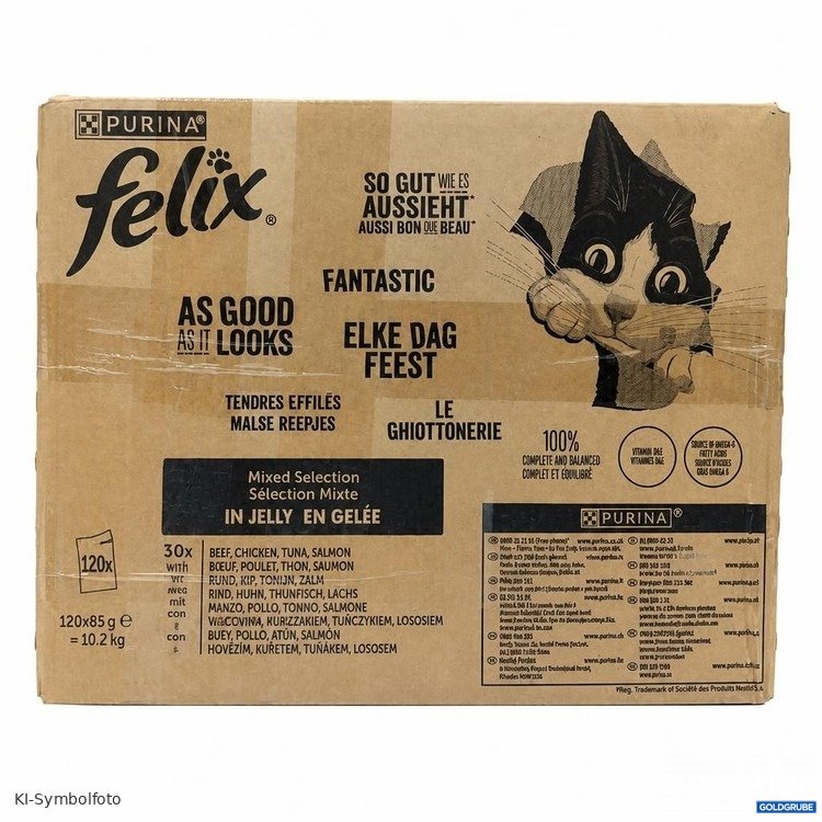 Artikel Nr. 471921 Artikel Nr. 471921: Purina Felix Katzenfutter Mixed Selection in Jelly 120 x 85 g