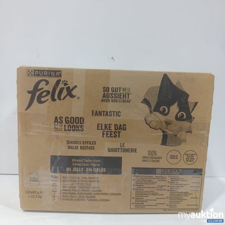 Artikel Nr. 471921 Artikel Nr. 471921: Purina Felix Katzenfutter Mixed Selection in Jelly 120 x 85 g