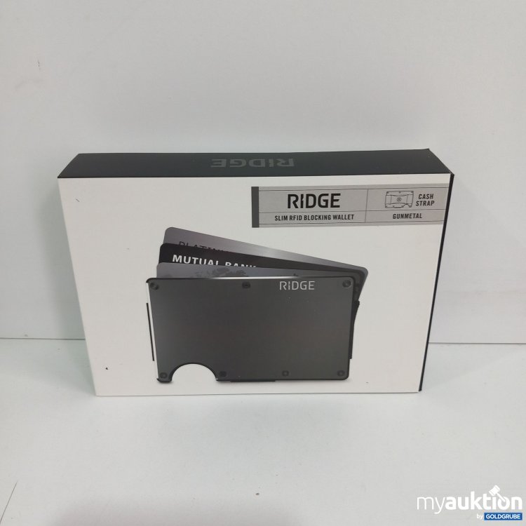 Artikel Nr. 821921 Artikel Nr. 821921: Ridge slim RFID Blocking Wallet Gunmetal