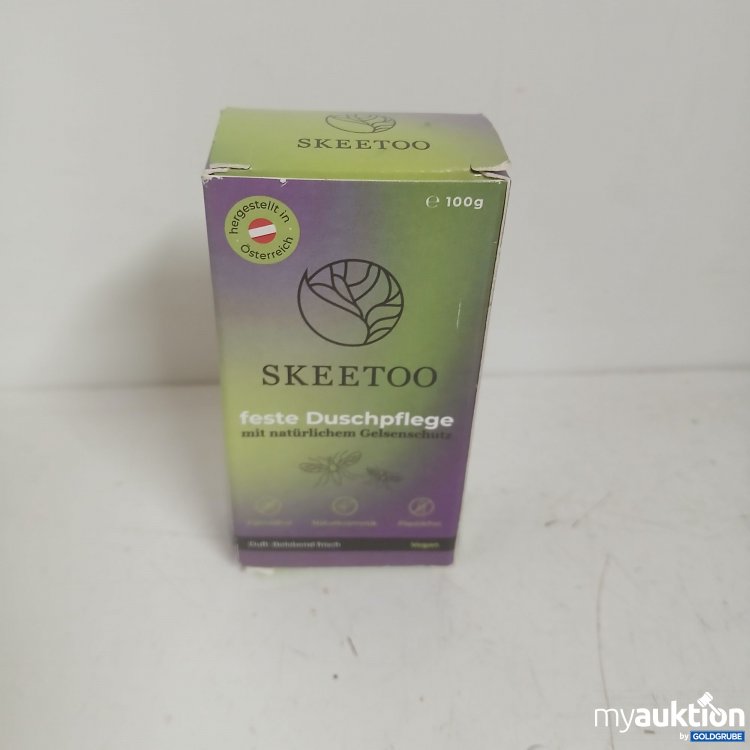 Artikel Nr. 827921 Artikel Nr. 827921: Skeetoo Feste Duschpflege mit natürlichen Ölen 100g