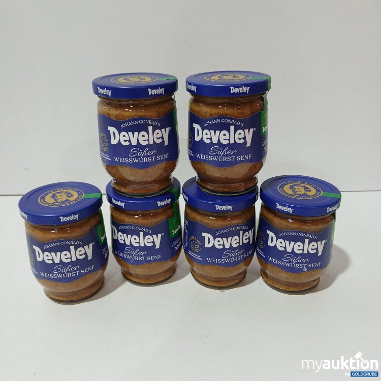 Artikel Nr. 901921 Artikel Nr. 901921: Develey Süßer Weisswurst Senf 6x 250ml