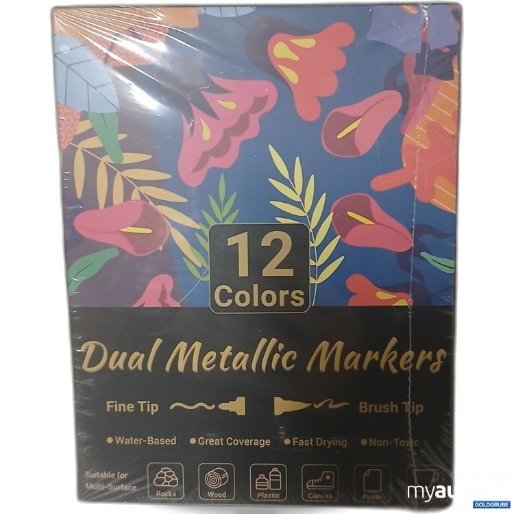 Artikel Nr. 912921: 12 Colors Dual Metallic Markers 