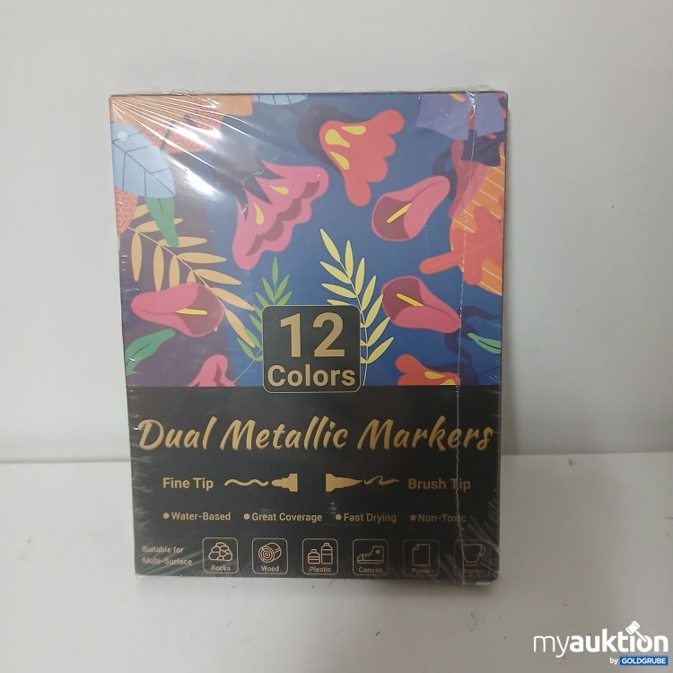 Artikel Nr. 912921: 12 Colors Dual Metallic Markers 