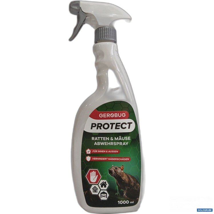 Artikel Nr. 920921: Gerobug Protect Ratten & Mäuse Abwehrspray 1000ml 
