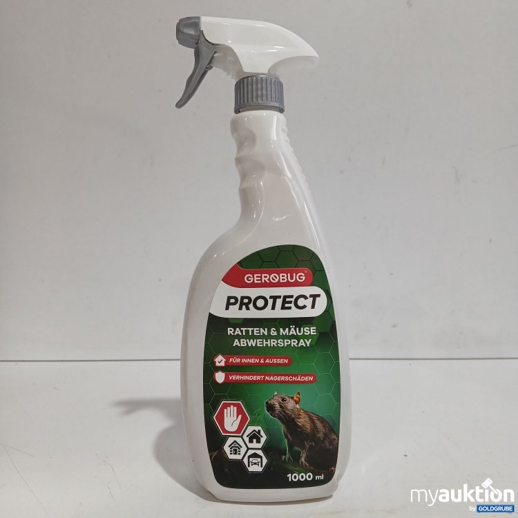Artikel Nr. 920921: Gerobug Protect Ratten & Mäuse Abwehrspray 1000ml 