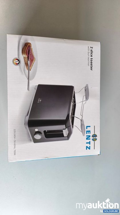 Artikel Nr. 928921: LENTZ Toaster 2 Slice mit Brötchenwärmer