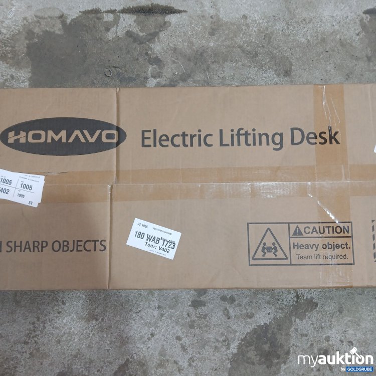 Artikel Nr. 956921: Homavo Electric Lifting Desk K2301 white 