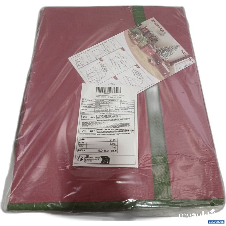 Artikel Nr. 957921: XIVIRACK Rofos160 Auffaltbare Geschenkstaschen 43x33x13 