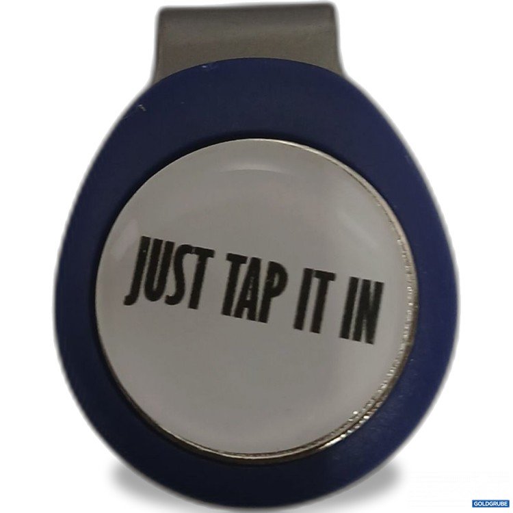 Artikel Nr. 971921 Artikel Nr. 971921: Pitchfix Hat Clip Blau mit Just Tap it in Aufschrift