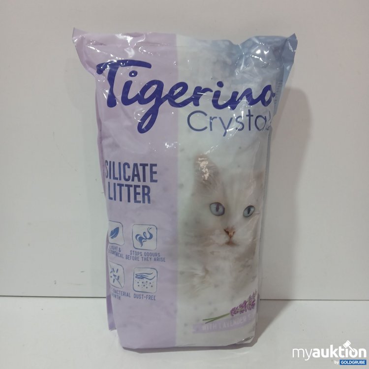 Artikel Nr. 976921 Artikel Nr. 976921: Tigerino Crystals Silicate Litter with Lavender Scent 5L