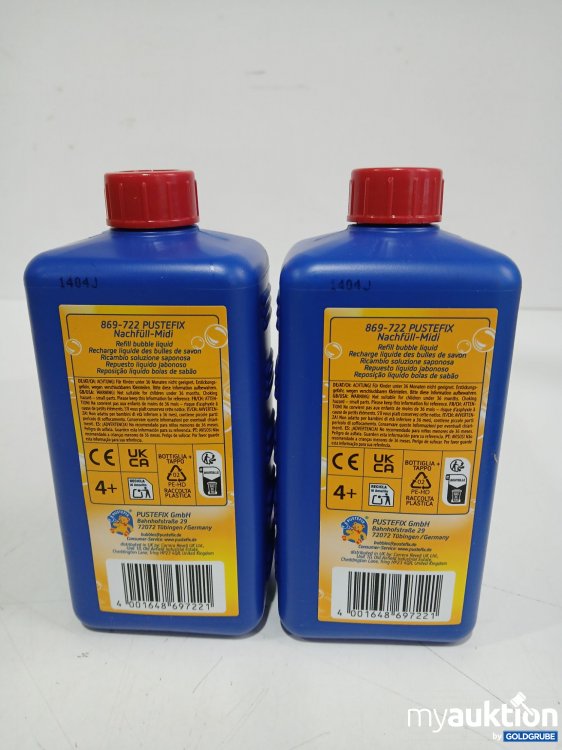 Artikel Nr. 994921 Artikel Nr. 994921: PUSTEFIX Seifenblase Nachfüllflasche 500ml 2x