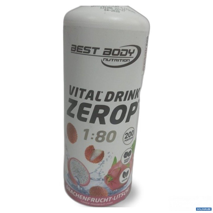 Artikel Nr. 461922 Artikel Nr. 461922: Best Body, Vital Drink Zerop 1:80, Drachenfrucht-Litschi, 1000ml