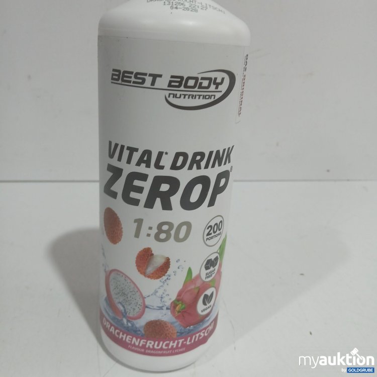Artikel Nr. 461922 Artikel Nr. 461922: Best Body, Vital Drink Zerop 1:80, Drachenfrucht-Litschi, 1000ml